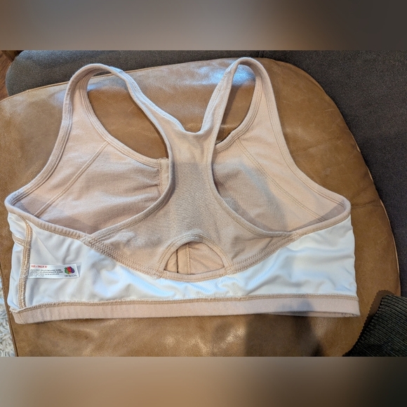 Fruit of the Loom Women's Cotton Front Close Racerback sports bra Sz 42 Fits 36 - Picture 4 of 9